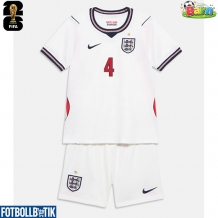 England Declan Rice #4 Hemmatröja Barn VM 2026 Kortärmad (+ Korta byxor)